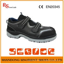 RS Real Safe Brand No Lace Safety Shoes, замшевые кожаные летние защитные очки RS015